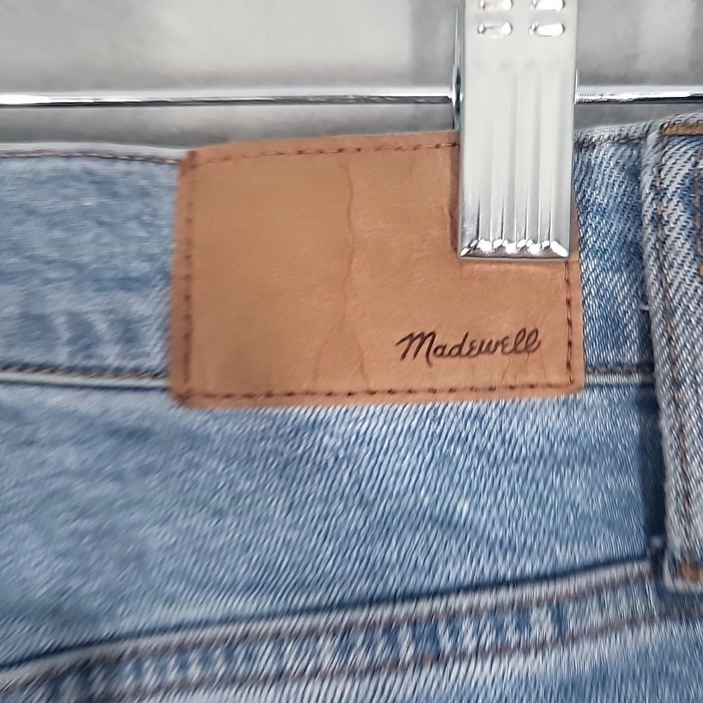 Madewell The Perfect Vintage Jeans Women's 26 Blue Denim Distressed Straight Cas - Picture 9 of 15
